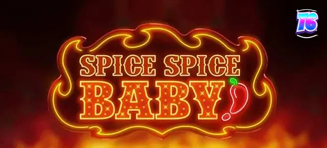 Tampilan visual slot Spice Spice Baby dengan tema dapur yang berapi-api